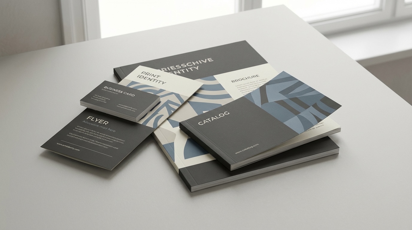 Print marketing design examples